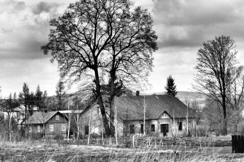 The old School in Bobrka.