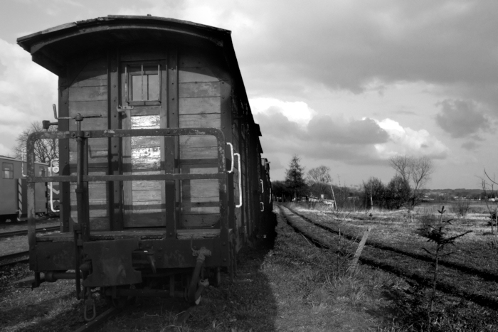 Old Narrow-Guage Train