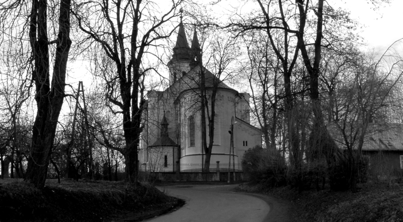 Church in Zrecin near Krosno, Poland