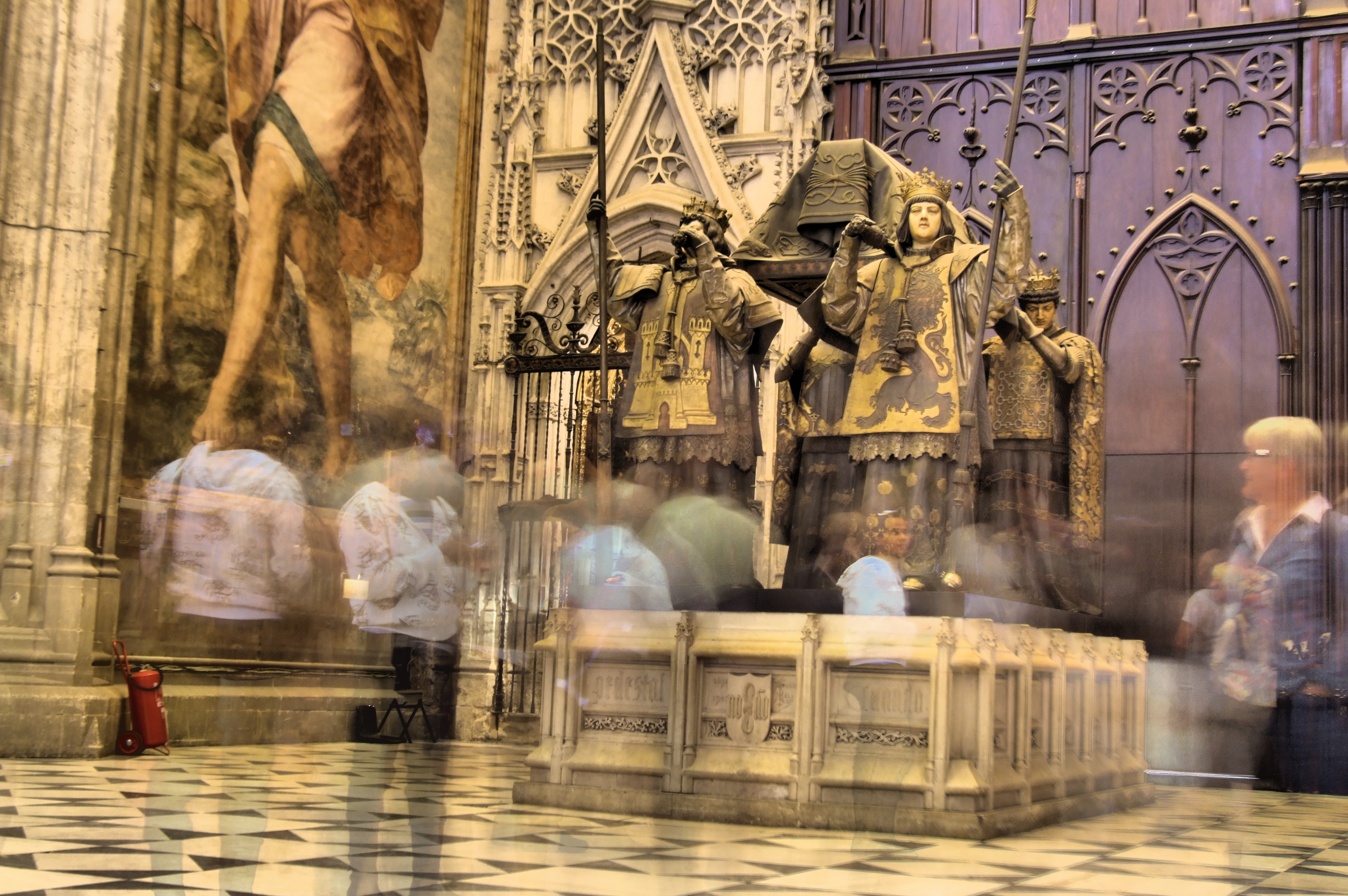 Photograph: Christopher Columbus Sevilla Cathedral