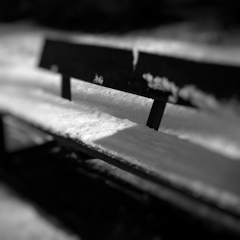 Photograph ofBench_And_Snow